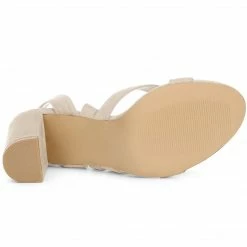 Allegra K Women Open Toe Crisscross Lace Up Chunky Heel Sandals 62 Allegra K Women Open Toe Crisscross Lace Up Chunky Heel Sandals