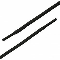 Allegra K 2 Pairs Unisex Thick Solid Colors Round Shoelaces For Leather Shoes Boots