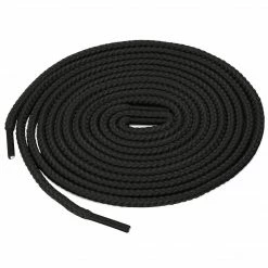 Allegra K 2 Pairs Unisex Thick Solid Colors Round Shoelaces For Leather Shoes Boots