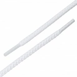 Allegra K 2 Pairs Unisex Thick Solid Colors Round Shoelaces For Leather Shoes Boots