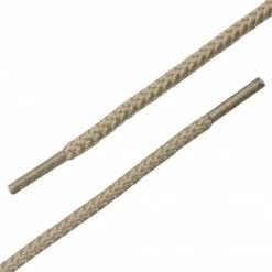 Allegra K 2 Pairs Unisex Thick Solid Colors Round Shoelaces For Leather Shoes Boots