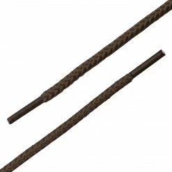 Allegra K 2 Pairs Unisex Thick Solid Colors Round Shoelaces For Leather Shoes Boots