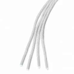 Allegra K 2 Pairs Round Rope Waterproof Braided Waxed Shoelaces For Casual Dress Boots Shoes Accessories