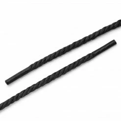 Allegra K 2 Pairs Round Rope Waterproof Braided Waxed Shoelaces For Casual Dress Boots Shoes Accessories