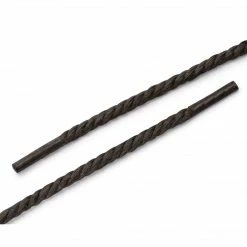 Allegra K 2 Pairs Round Rope Waterproof Braided Waxed Shoelaces For Casual Dress Boots Shoes Accessories