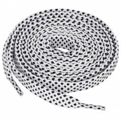 Allegra K 3 Pairs Double Layer Polka Dot Flat Hollow Shoelaces For Casual Sneakers Sports Shoes Accessories