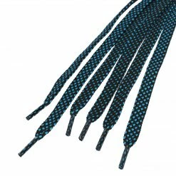 Allegra K 3 Pairs Double Layer Polka Dot Flat Hollow Shoelaces For Casual Sneakers Sports Shoes Accessories