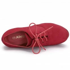 Allegra K Shoes Women's Platform Chunky Heel Lace Up Booties 81 Allegra K Shoes Women's Platform Chunky Heel Lace Up Booties