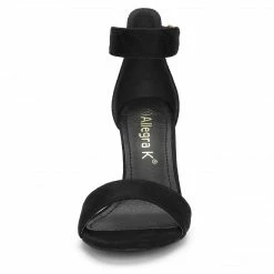 Allegra K Shoes Women's Open Toe Ankle Strap Stiletto High Heel Sandals 25 Allegra K Shoes Women's Open Toe Ankle Strap Stiletto High Heel Sandals