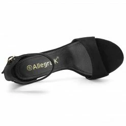Allegra K Shoes Women's Open Toe Ankle Strap Stiletto High Heel Sandals 27 Allegra K Shoes Women's Open Toe Ankle Strap Stiletto High Heel Sandals