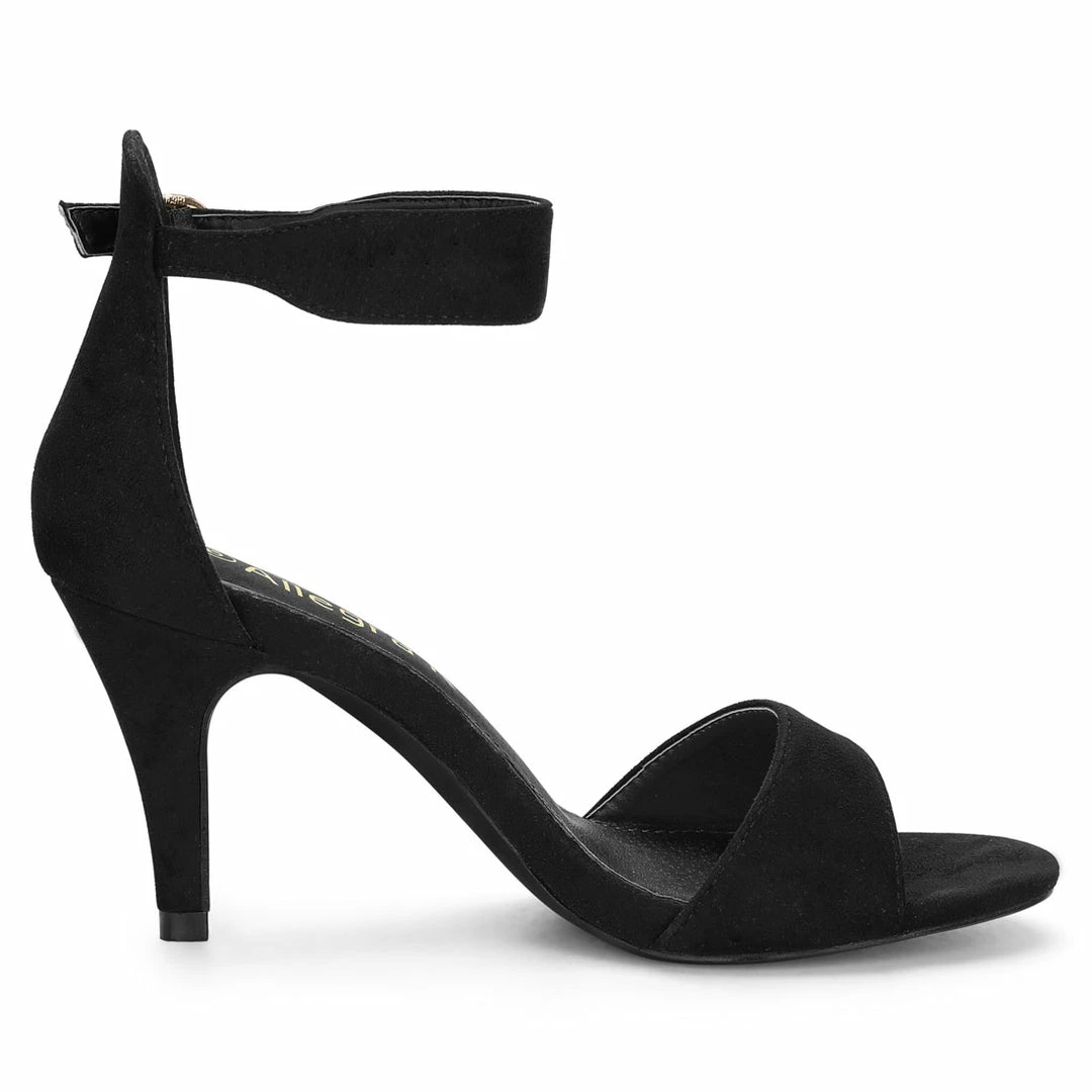 Allegra K Shoes Women's Open Toe Ankle Strap Stiletto High Heel Sandals 16 Allegra K Shoes Women's Open Toe Ankle Strap Stiletto High Heel Sandals