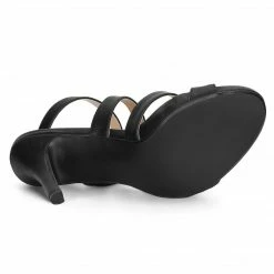 Allegra K Women's Crisscross Strappy Straps Stiletto High Heel Sandals Shoes