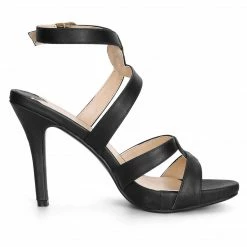 Allegra K Women's Crisscross Strappy Straps Stiletto High Heel Sandals Shoes