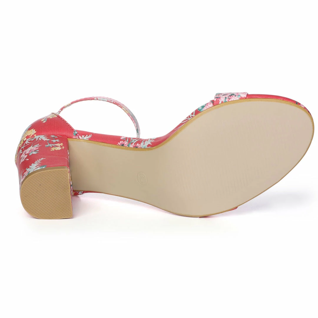 Allegra K Women Open Toe Block Heel Printed Ankle Strap Sandals Shoes 21 Allegra K Women Open Toe Block Heel Printed Ankle Strap Sandals Shoes