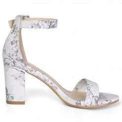 Allegra K Women Open Toe Block Heel Printed Ankle Strap Sandals Shoes 70 Allegra K Women Open Toe Block Heel Printed Ankle Strap Sandals Shoes
