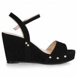 Allegra K Shoes Women's Single Strap Wedge Platform Heel Sandals 43 Allegra K Shoes Women's Single Strap Wedge Platform Heel Sandals