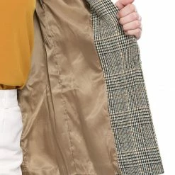 Allegra K Notched Lapel Plaid Boyfriend Blazer Jacket 79 Allegra K Notched Lapel Plaid Boyfriend Blazer Jacket