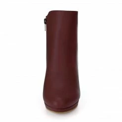 Allegra K HF5521-21 Women Round Toe Chunky Heel Platform Ankle Boots 38 Allegra K HF5521-21 Women Round Toe Chunky Heel Platform Ankle Boots