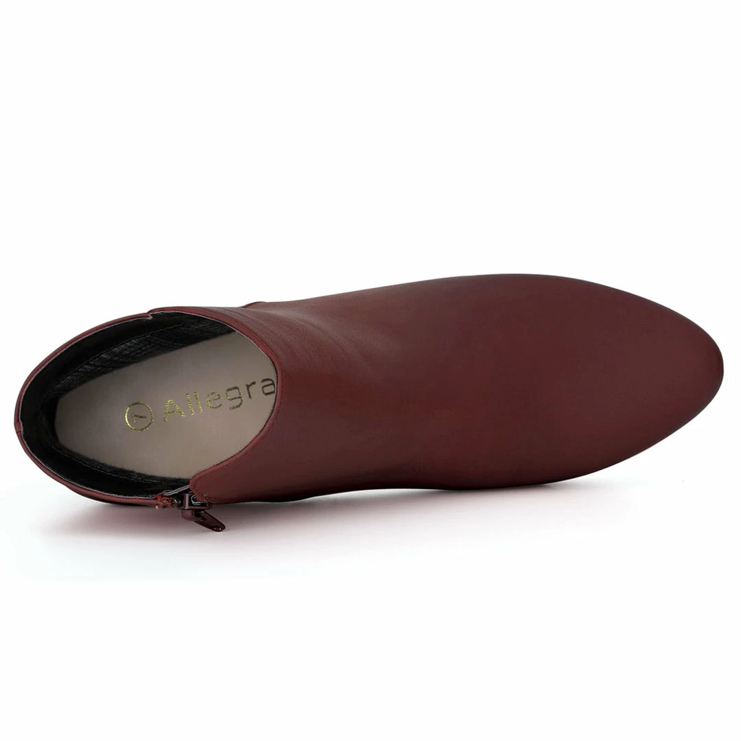 Allegra K HF5521-21 Women Round Toe Chunky Heel Platform Ankle Boots 13 Allegra K HF5521-21 Women Round Toe Chunky Heel Platform Ankle Boots