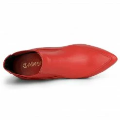 Allegra K Shoes Women Pointed Toe Stiletto High Heel Chelsea Booties 88 Allegra K Shoes Women Pointed Toe Stiletto High Heel Chelsea Booties