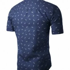 Allegra K Men's Shirts Short Sleeve Button Down Floral Printed Shirt 61 Allegra K Men's Shirts Short Sleeve Button Down Floral Printed Shirt