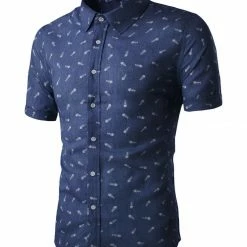 Allegra K Men's Shirts Short Sleeve Button Down Floral Printed Shirt 60 Allegra K Men's Shirts Short Sleeve Button Down Floral Printed Shirt