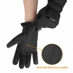 Allegra K Winter Gloves For Men Windproof Outdoor Snowboard For Skiing Riding Climbing 49 Allegra K Winter Gloves For Men Windproof Outdoor Snowboard For Skiing Riding Climbing