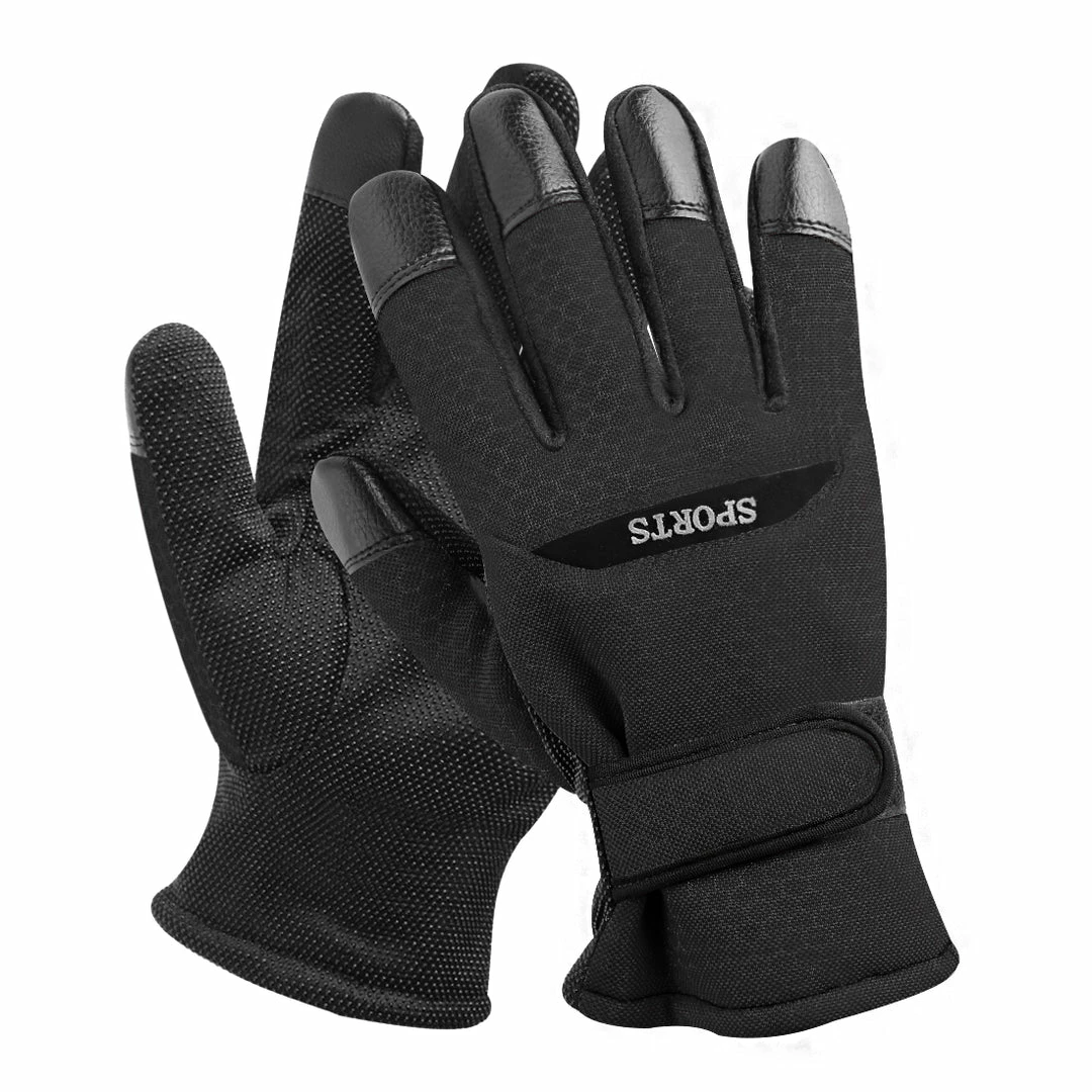 Allegra K Winter Gloves For Men Windproof Outdoor Snowboard For Skiing Riding Climbing 22 Allegra K Winter Gloves For Men Windproof Outdoor Snowboard For Skiing Riding Climbing