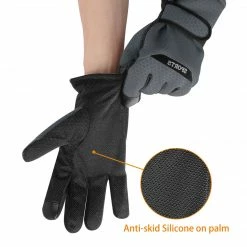 Allegra K Winter Gloves For Men Windproof Outdoor Snowboard For Skiing Riding Climbing 37 Allegra K Winter Gloves For Men Windproof Outdoor Snowboard For Skiing Riding Climbing