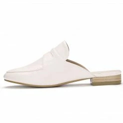 Allegra K Shoes Women's Rounded Toe Backless Slip On Loafer Mules 36 Allegra K Shoes Women's Rounded Toe Backless Slip On Loafer Mules