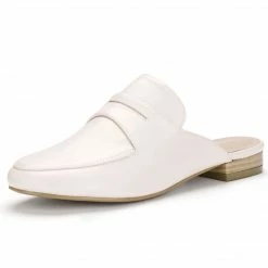 Allegra K Shoes Women's Rounded Toe Backless Slip On Loafer Mules 30 Allegra K Shoes Women's Rounded Toe Backless Slip On Loafer Mules