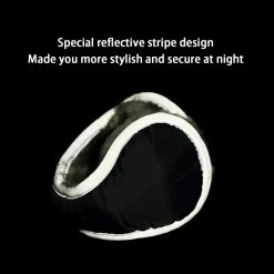 Allegra K Stylish Winter Earmuffs Foldable With Reflective Stripe For Women Men Accessories
