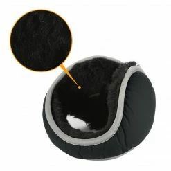 Allegra K Stylish Winter Earmuffs Foldable With Reflective Stripe For Women Men Accessories