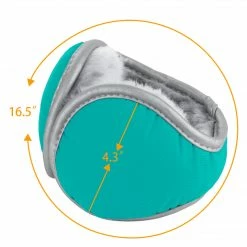 Allegra K Stylish Winter Earmuffs Foldable With Reflective Stripe For Women Men Accessories