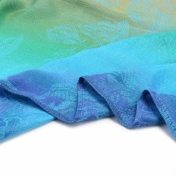 Allegra K Large Tassel Wrap Scarf Wrap Multi-Color Floral Print Gradient Color Scarf For Women 55 Allegra K Large Tassel Wrap Scarf Wrap Multi-Color Floral Print Gradient Color Scarf For Women