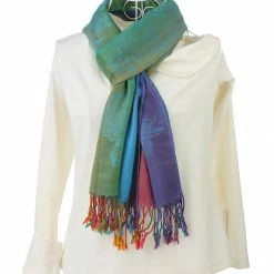 Allegra K Large Tassel Wrap Scarf Wrap Multi-Color Floral Print Gradient Color Scarf For Women 58 Allegra K Large Tassel Wrap Scarf Wrap Multi-Color Floral Print Gradient Color Scarf For Women