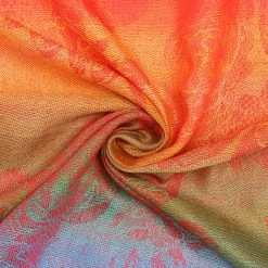 Allegra K Large Tassel Wrap Scarf Wrap Multi-Color Floral Print Gradient Color Scarf For Women 49 Allegra K Large Tassel Wrap Scarf Wrap Multi-Color Floral Print Gradient Color Scarf For Women