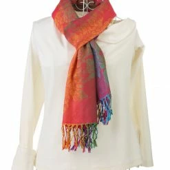 Allegra K Large Tassel Wrap Scarf Wrap Multi-Color Floral Print Gradient Color Scarf For Women 52 Allegra K Large Tassel Wrap Scarf Wrap Multi-Color Floral Print Gradient Color Scarf For Women