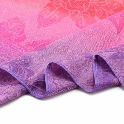 Allegra K Large Tassel Wrap Scarf Wrap Multi-Color Floral Print Gradient Color Scarf For Women 44 Allegra K Large Tassel Wrap Scarf Wrap Multi-Color Floral Print Gradient Color Scarf For Women