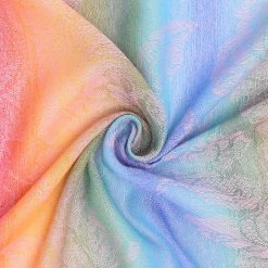 Allegra K Large Tassel Wrap Scarf Wrap Multi-Color Floral Print Gradient Color Scarf For Women 37 Allegra K Large Tassel Wrap Scarf Wrap Multi-Color Floral Print Gradient Color Scarf For Women