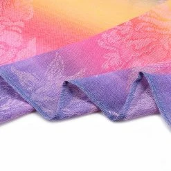 Allegra K Large Tassel Wrap Scarf Wrap Multi-Color Floral Print Gradient Color Scarf For Women 38 Allegra K Large Tassel Wrap Scarf Wrap Multi-Color Floral Print Gradient Color Scarf For Women