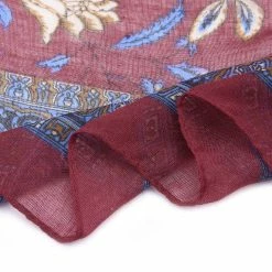 Allegra K Large Polyester Scarves Beach Shawl Vintage Style Wraps For Women Accessories