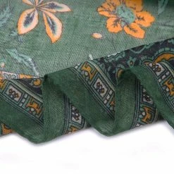 Allegra K Large Polyester Scarves Beach Shawl Vintage Style Wraps For Women Accessories