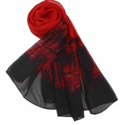 Allegra K Long Chiffon Lightweight Scarf Gradient Color Scarf Spring Summer For Women