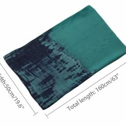 Allegra K Long Chiffon Lightweight Scarf Gradient Color Scarf Spring Summer For Women