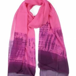 Allegra K Long Chiffon Lightweight Scarf Gradient Color Scarf Spring Summer For Women