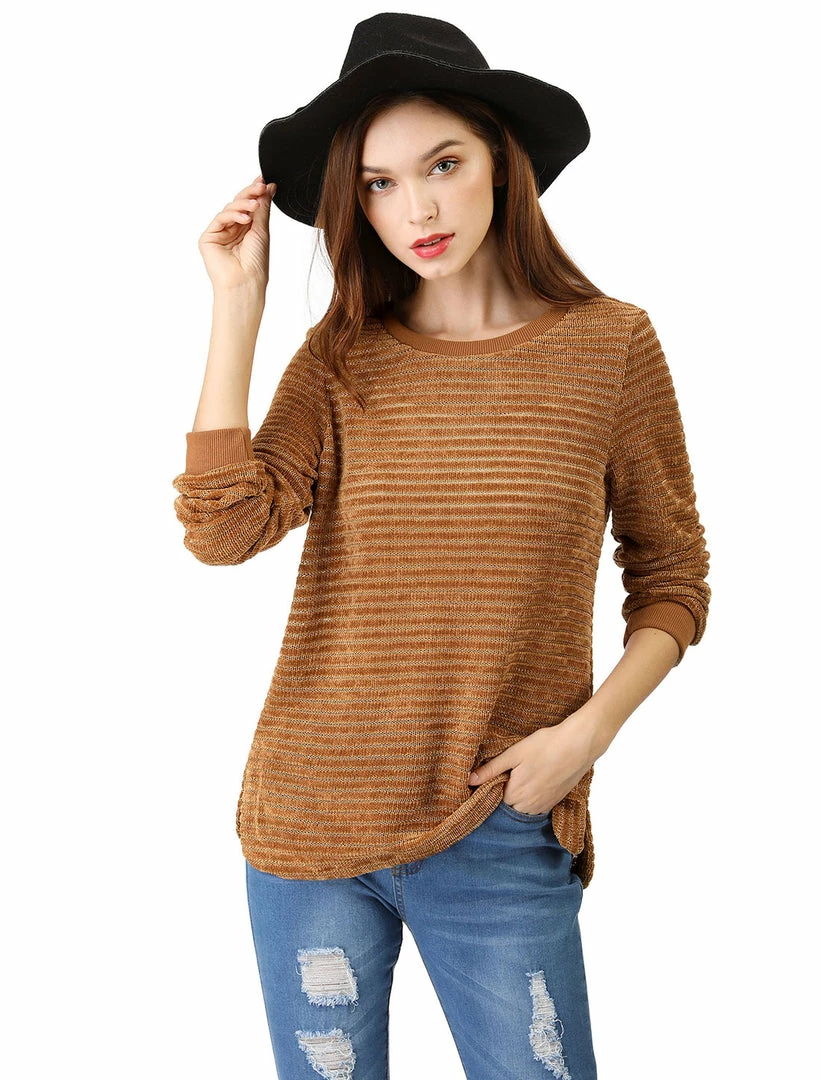 Allegra K Velvet Texture Knit Top 12 Allegra K Velvet Texture Knit Top