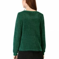 Allegra K Velvet Texture Knit Top 26 Allegra K Velvet Texture Knit Top