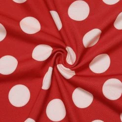 Allegra K V Neck Sleeveless Self Tie Wrap Front Dotted Top