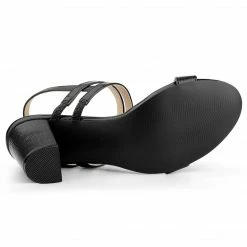 Allegra K Women‘s Slingback Block Heel Ankle Strap Sandals 43 Allegra K Women‘s Slingback Block Heel Ankle Strap Sandals